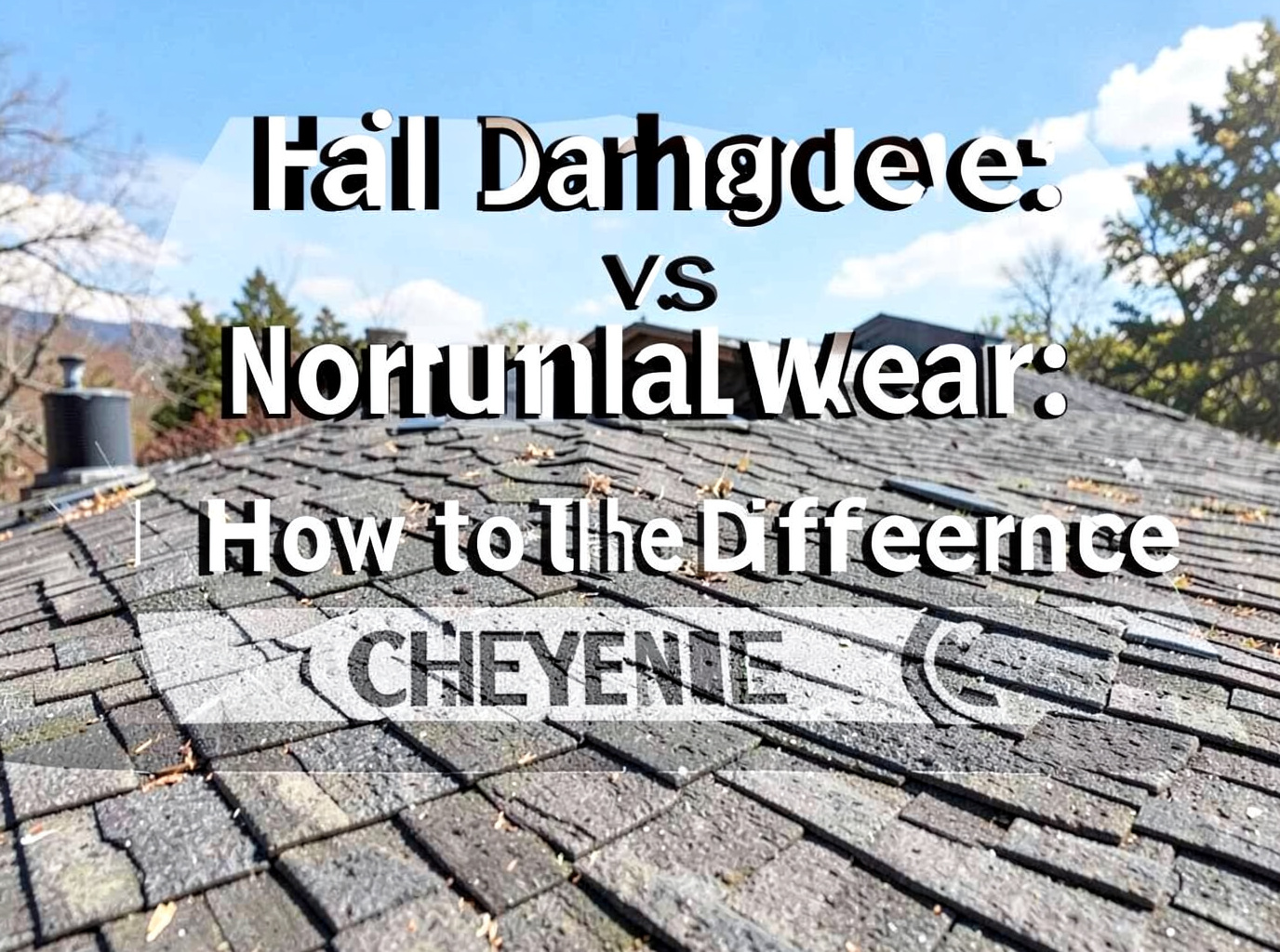 Hail Damage vs. Normal Wear: How to Tell the Difference